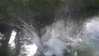 Belly Flopping into Shallow Water