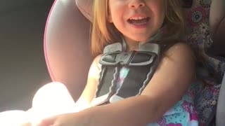 Adorable little girl and an awesome mama rocking out to Mr. Josh kids music song "I Feel Lonely"