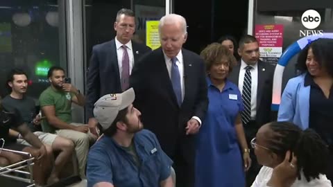 Pres. Biden visits Georgia Waffle House after the presidential debate ABC News