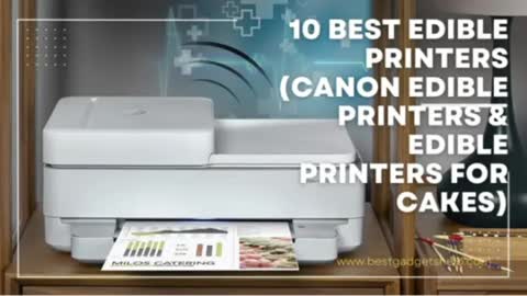 pros and cons of the edible printers