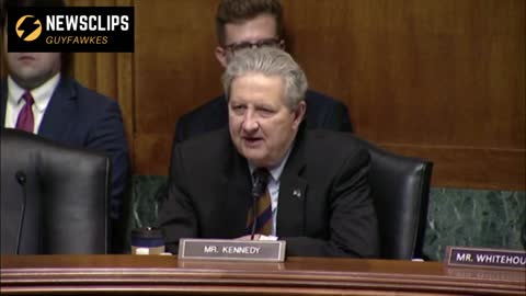 Senator John Kennedy 'I Don't Care Who It Is,What Their Politics Is' On SCOTUS Leaked Document