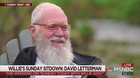 David Letterman doesn't like Trump as his president