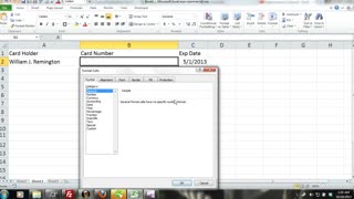 How to Enter Large Numbers/Credit Card Numbers Into Microsoft Excel Tutorial