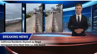 California Residents Stunned as Illegal Immigrants Drive Boat Onto La Jolla Beach