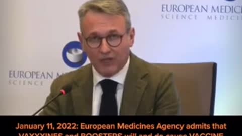 European Medicine Agency admits the Truth about the Vaccines.