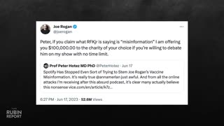 Watch Joe Rogan's Face When RFK Jr. Tells Him These Censored Facts | Direct Message | Rubin Report