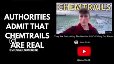 uthorities admit chemtrails are real