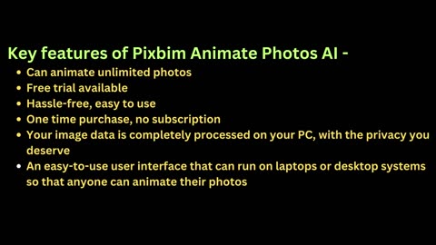 AI tool to animate photos
