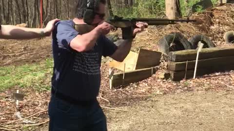 Shooting the m14