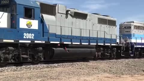 Two Vehicles Nearly Collide with Train and Each Other