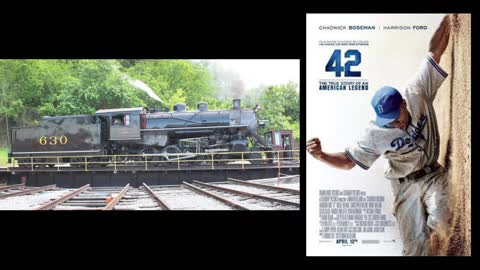 Every Second Of Southern Railway Steam Locomotive 630 In The Movie 42 (2013)