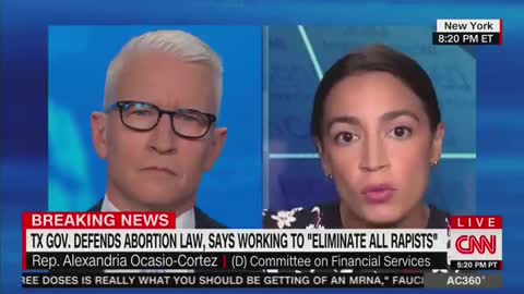 Lunatic AOC Says Texas Abortion Bill is Anti-Trans