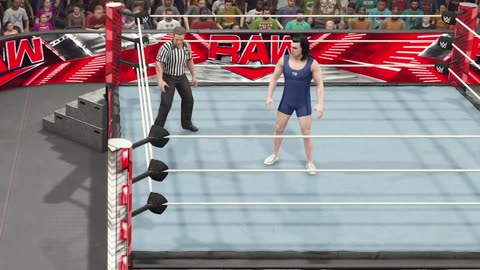 Lia Thomas and Mr. Rogers Segment (WWE 2K23)