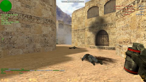 First Round 5 Kills - Counter Strike 1.6 De_Dust2 Map World Wide Gaming