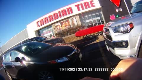 Gangstalker at Canadian Tire Part 1