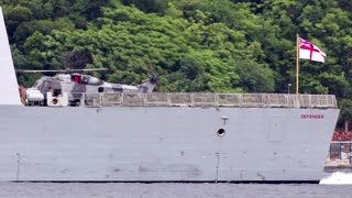 Did Russia fire 'warning shots' at a UK navy ship?