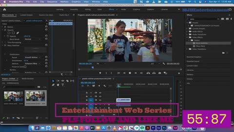 Remove Camera Shake in 2 Minutes - Warp Stabilizer Fast Analysis - Premiere Pro