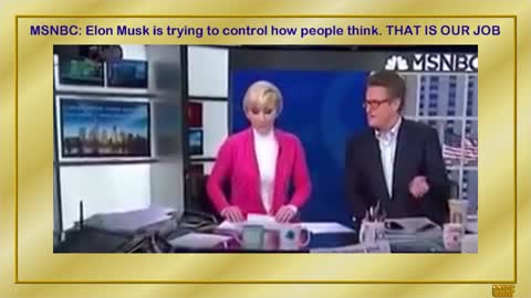 MSNBC: It is Our Job to Control what People Think!