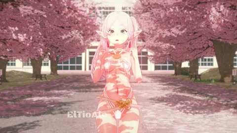 Frieren Bikini Sousou no Frieren 人生リセットボタンぽち ElTioAle #mmd #Frieren #SousounoFrieren