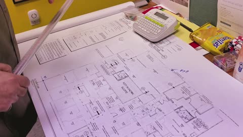 How to Measure and Enter Existing Walls From a Paper Drawing