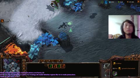 starcraft2 zerg v terran on inside and out, I got defeated by vikings and thors..