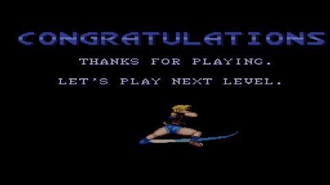 Resetting FINAL FIGHT 3 snes version with the character (LUCIA).