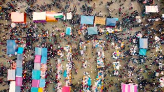 A simple Fish Fair of Bangladeshi Village