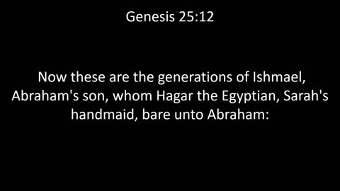 KJV Bible Genesis Chapter 25