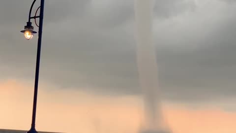Awesome Water Spout Spotting