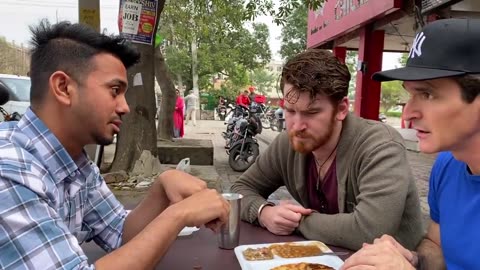 Americans Trying Punjabi Food First Time in Amritsar, India!!!