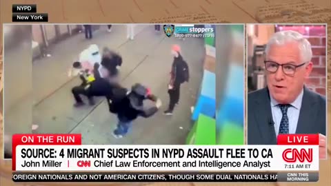 CNN analyst drops truth bomb on criminal illegals who beat up NYPD cops