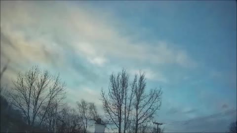 Timelapse - Sunrise with Clouds Rolling in
