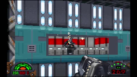 Komquat Plays Dark Forces: Mission 8 (Robotics Facility)