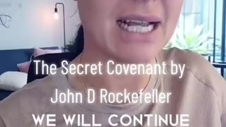 The Secret Covenant by John D. Rockefeller