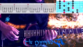 Diminished scale 3-note patters (inverted)