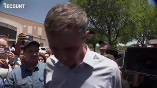 Beto Talks Outside After Crashing School Shooting Press Conference