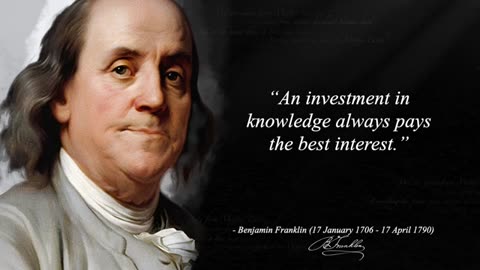 Benjamin Franklin Quotes