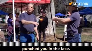 Professor Spitty Part 2. The King Hit Punch to the Face!