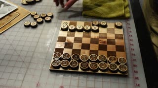 Finishing up a chess set