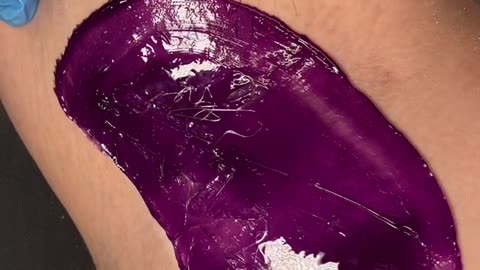 Underarm Waxing Tutorial with Hypnotic Purple Seduction Hard Wax | The Wax Atelier