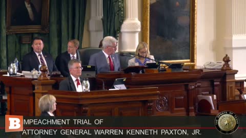 LIVE: Texas Attorney General Ken Paxton’s Impeachment Trial — Day 5...