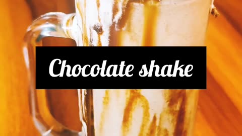 Try new chocolate shake #recipe