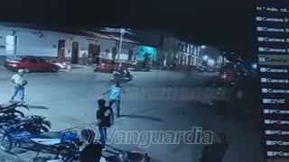 En video quedó grabada riña en Santander