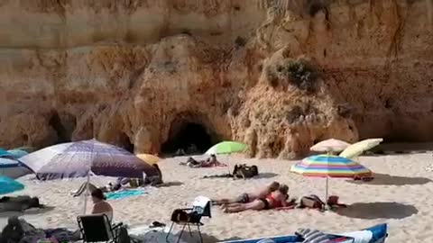 Praia dos 3 irmãos, Alvor, Portimão Portugal 🏖 🇵🇹