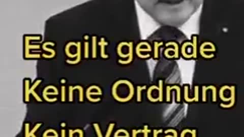 Es gilt keine Ordnung, kein Gesetz