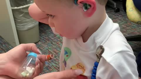 Boy Hears the World for the First Time