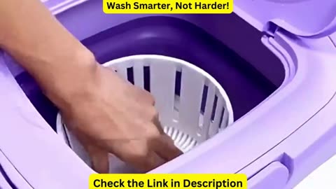 8L Small Folding Washing Machine Student Dormitory Underwear Socks Mini Cleaning Machine