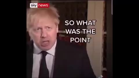 Reductions not achieved by quacksination program - Boris Johnson speech