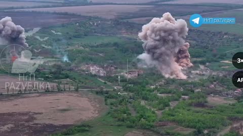 The arrival of four cruise missiles at the AFU position in Novokalinovo on the Avdiivka direction.