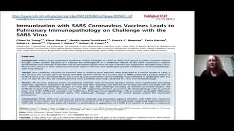 Molecular Biologists and Immunologists Covid 19 Vaccine report by NIH danger